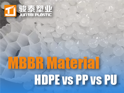 Tqabbil tal-Materjal tal-Midja MBBR: HDPE Vs PP Vs PU|JUNTAI